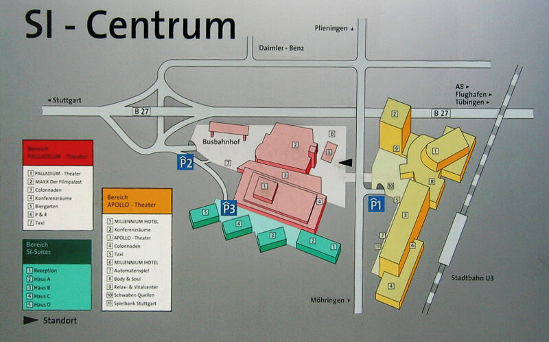 Parken Si Centrum Stuttgart